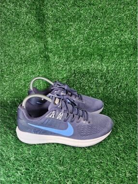 Nike Zoom Structure 21 Running Shoes Womens 8 Blue  Dynamic Fit 904701-402
